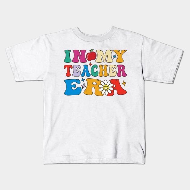 In My Teacher Era Kids T-Shirt by Emma Creation